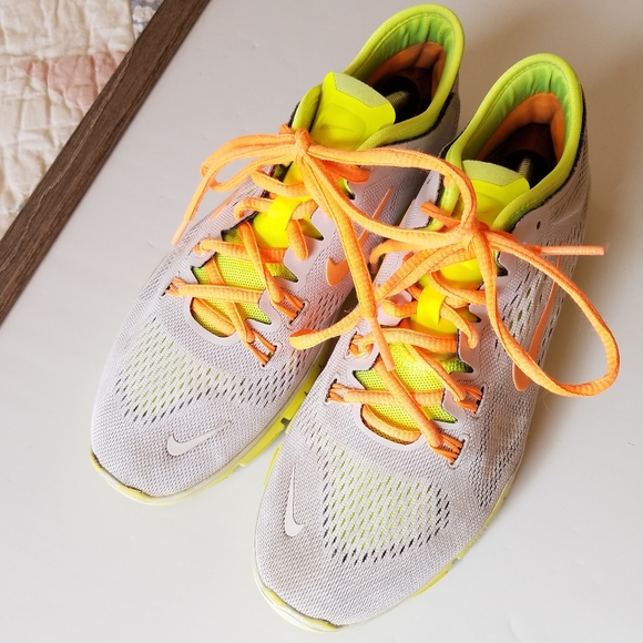 Nike Free TR Fit 4 Gray Training Shoes Sneakers - Picture 10 of 11